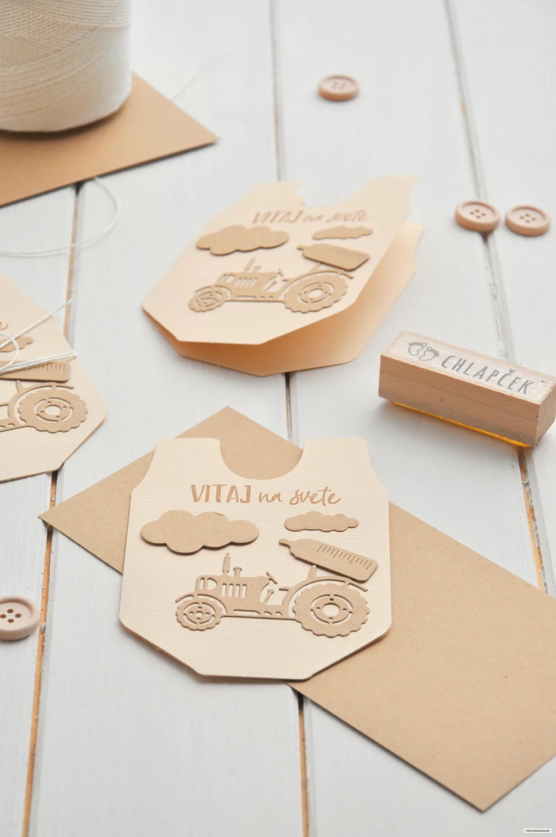 gratulačný pozdrav, pre chlapčeka, béžový 2
