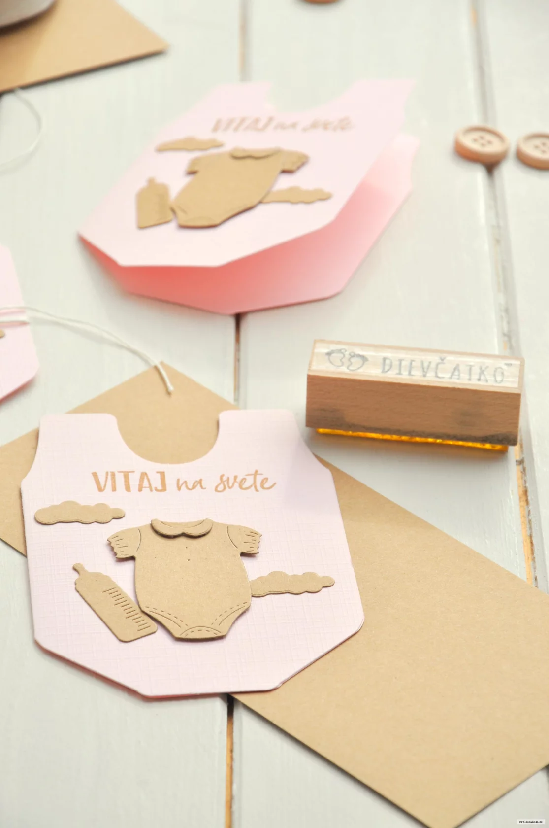 gratulačný pozdrav, pre dievčatko, ružový 2
