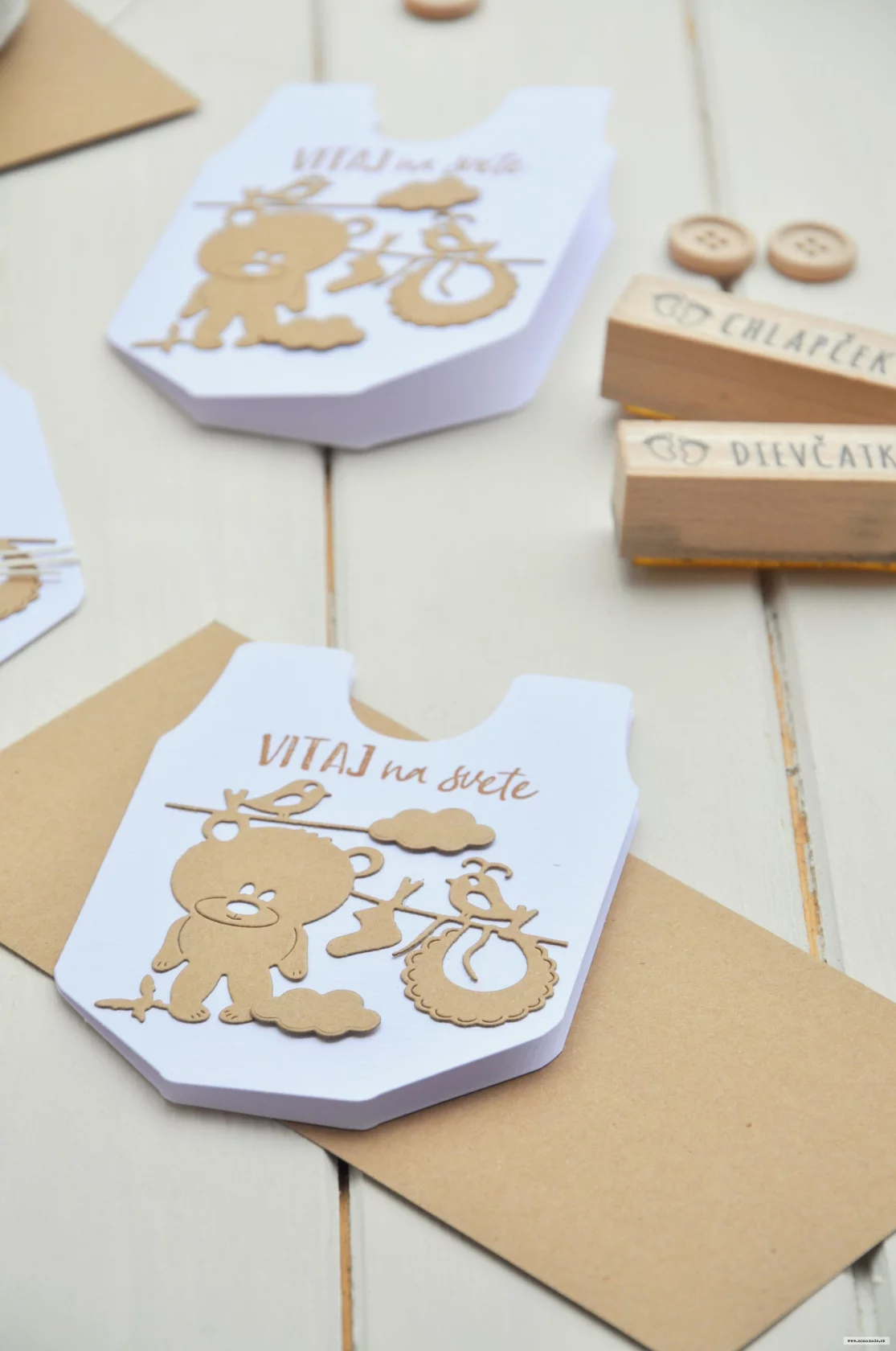 gratulačný pozdrav, univerzálny, biely 2