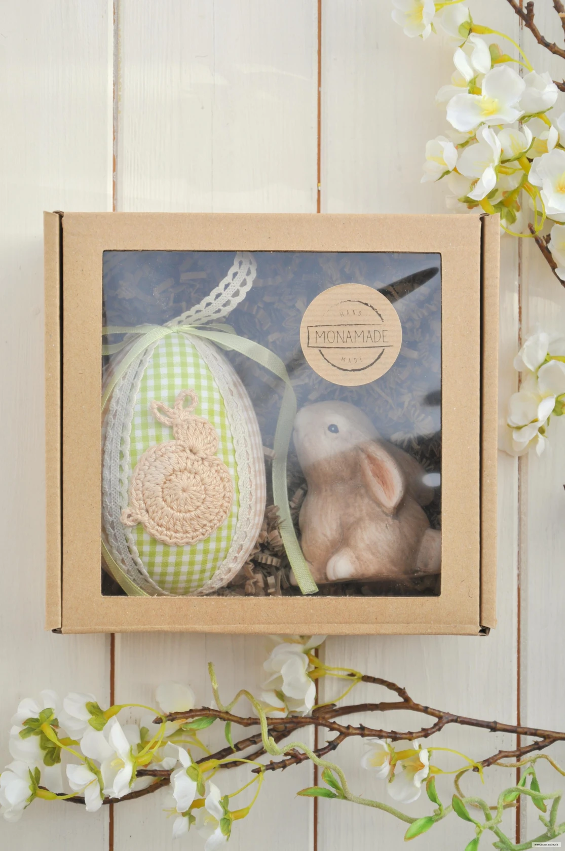 Sada ručne tvoreného vajíčka a zajka 2