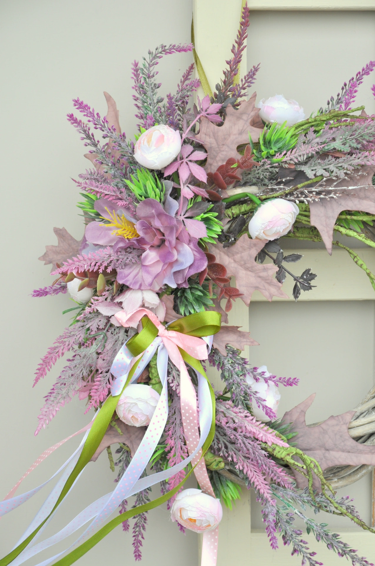 Veniec s vresom a s kvetinkami 2