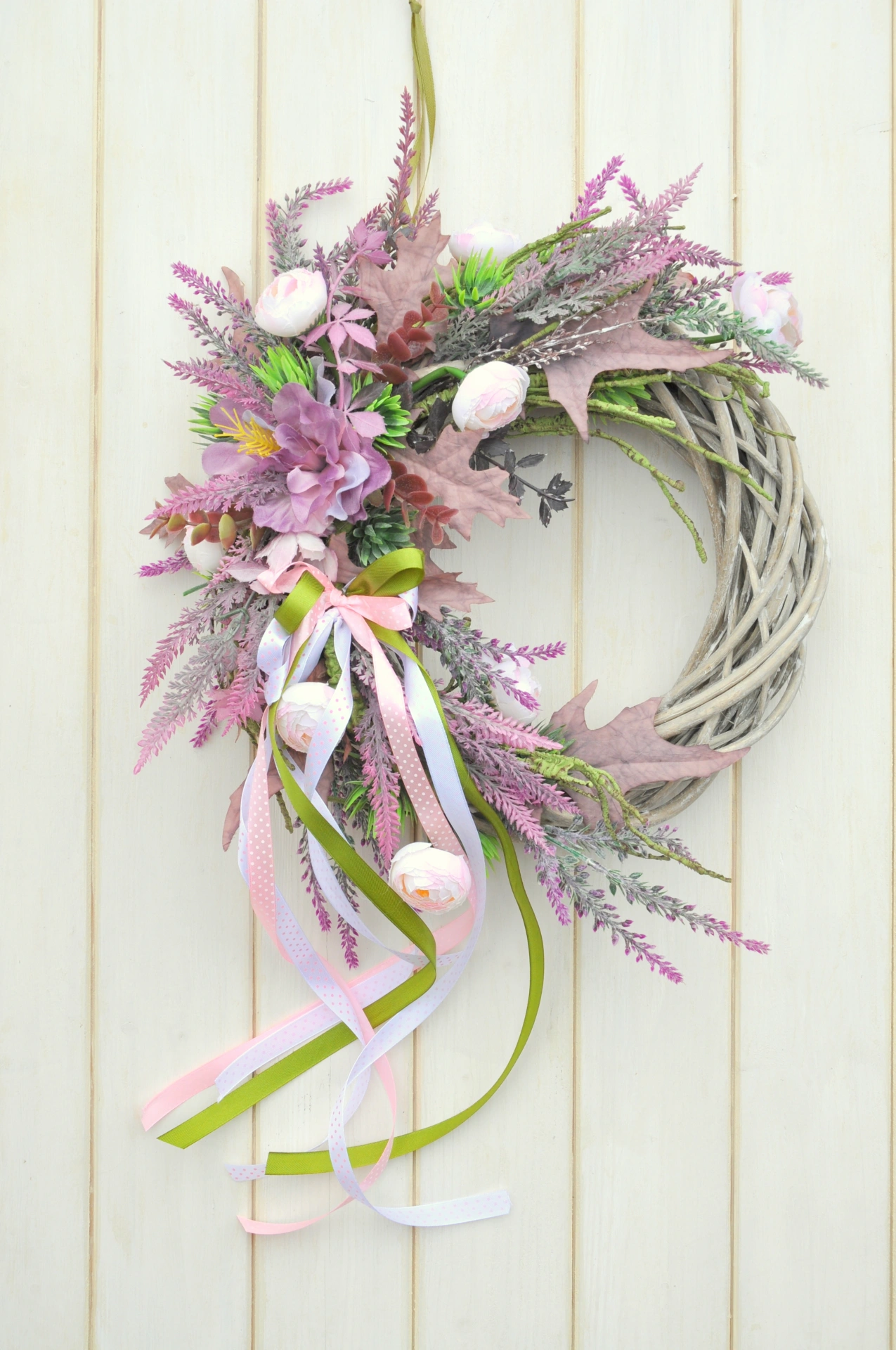 Veniec s vresom a s kvetinkami 3