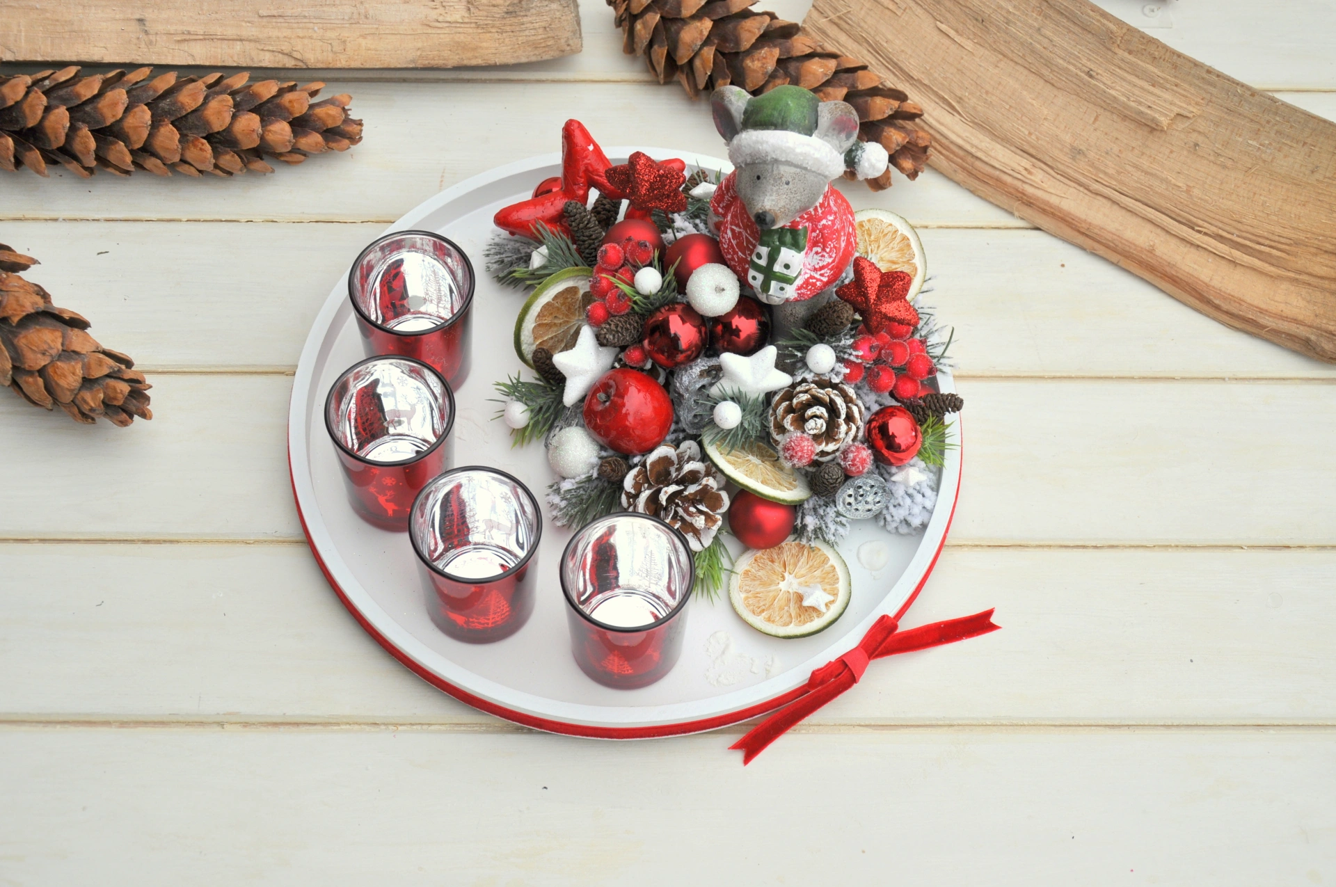 adventný podnos s myškou 2