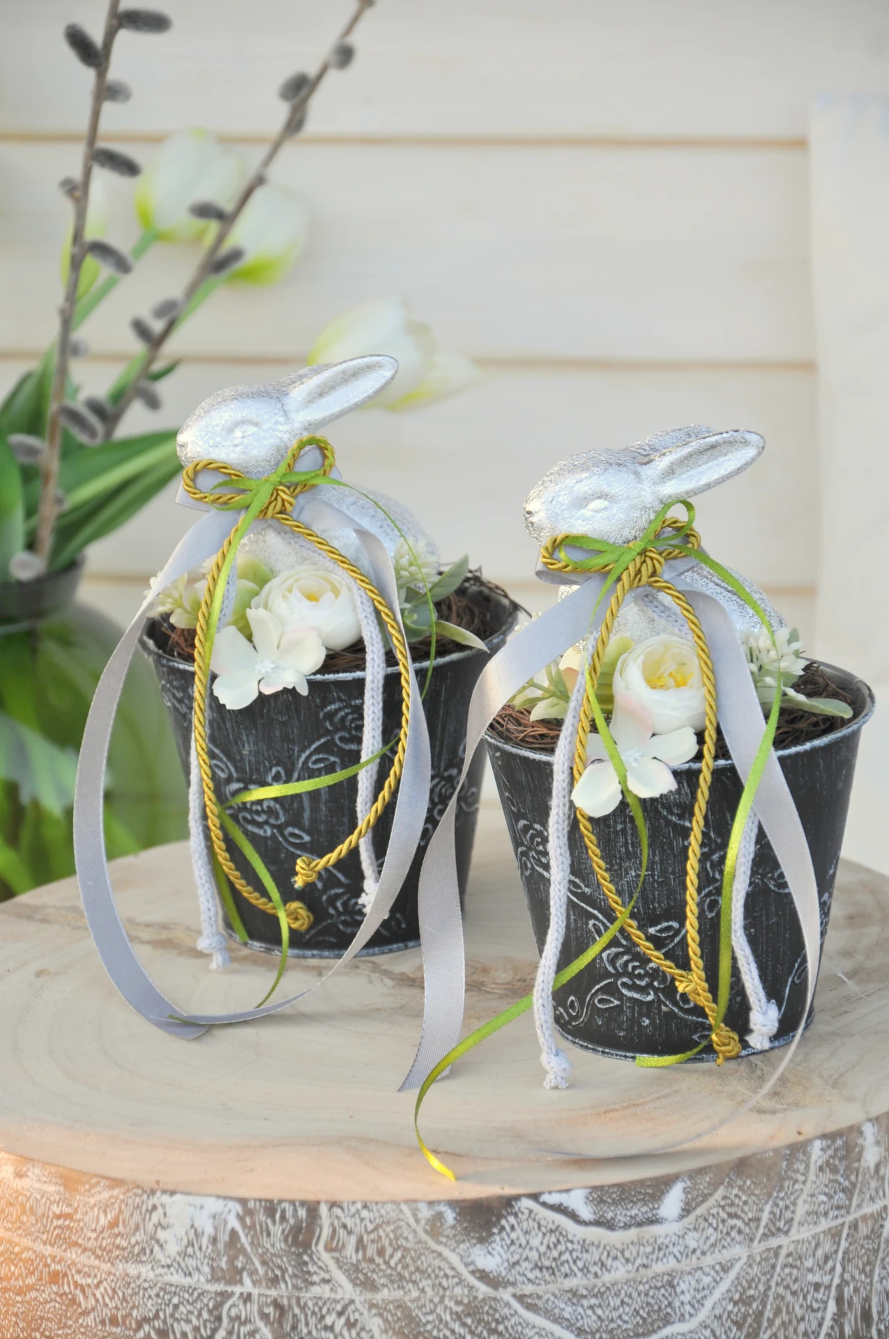 jarné vedierko so zajkom 3