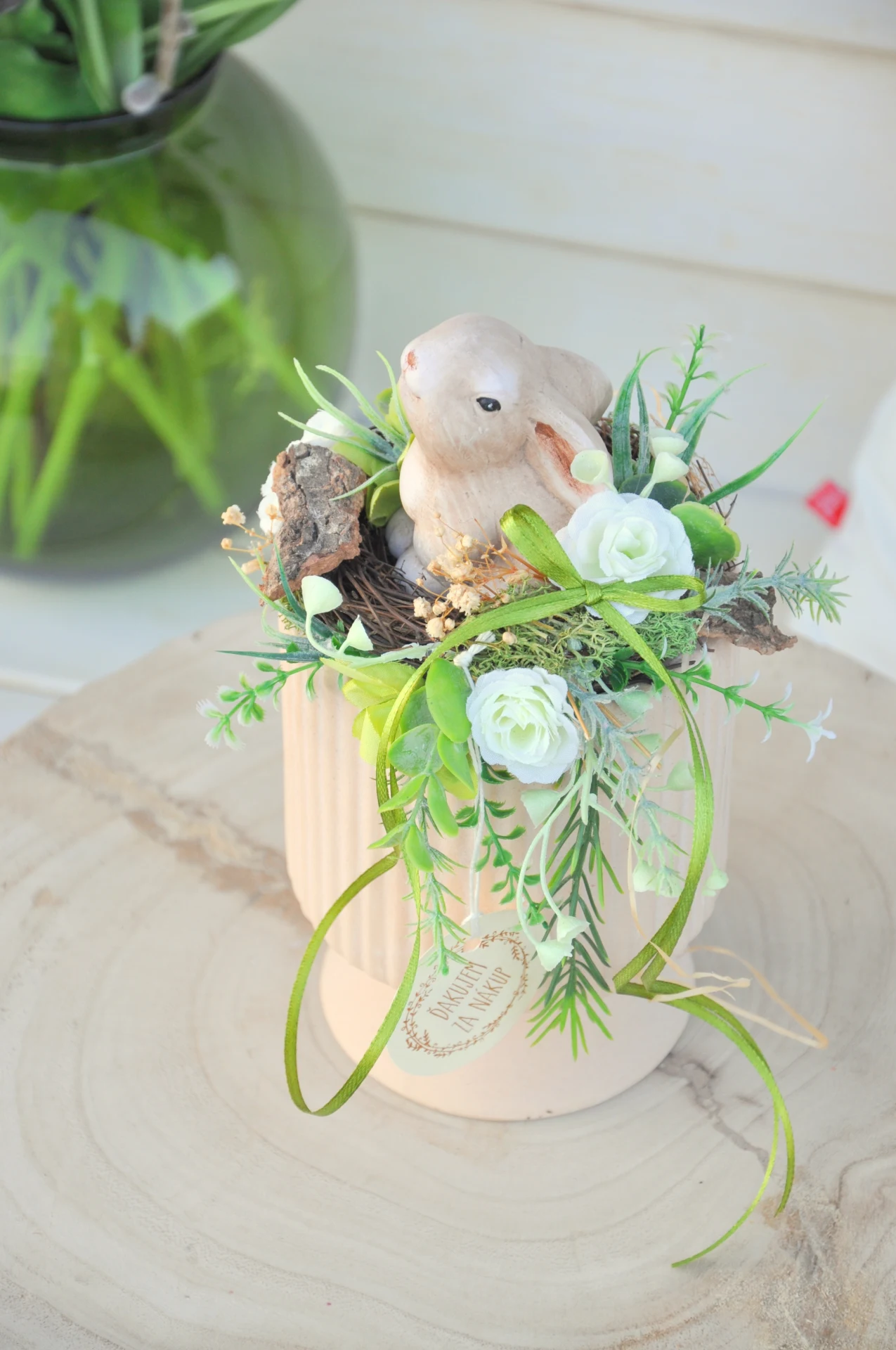 jarný kochlík so zajkom 2