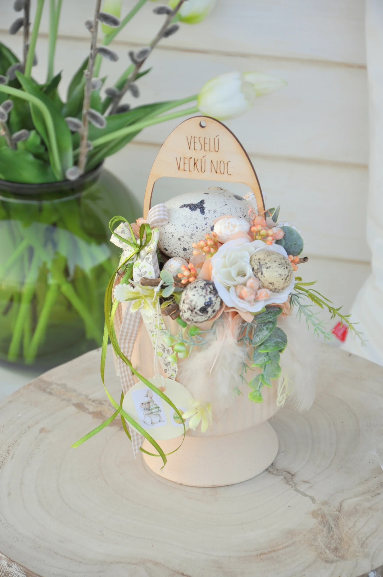 veľkonočná dekorácia s vajíčkami 2
