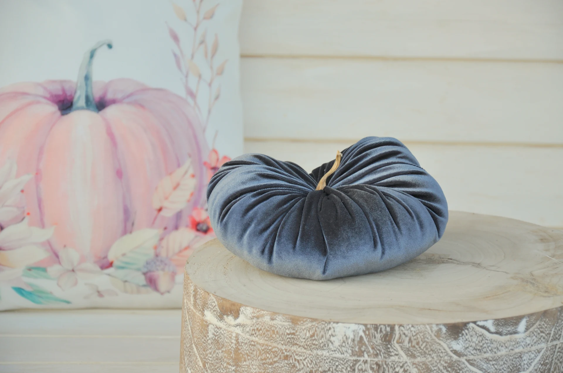 Zamatová tekvička Zuzka, deluxe lesklá