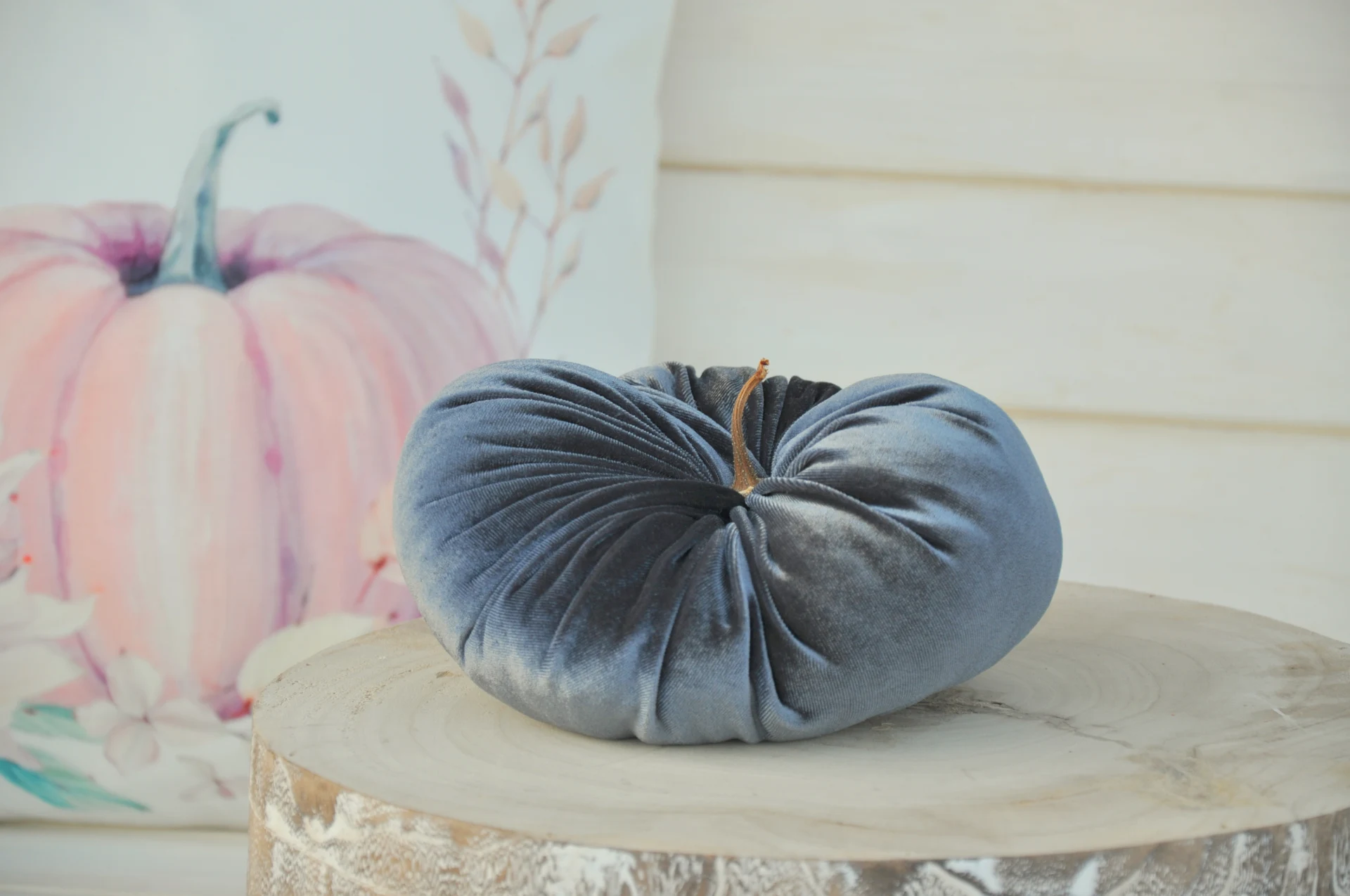 Zamatová tekvička Filoména, deluxe lesklá 2