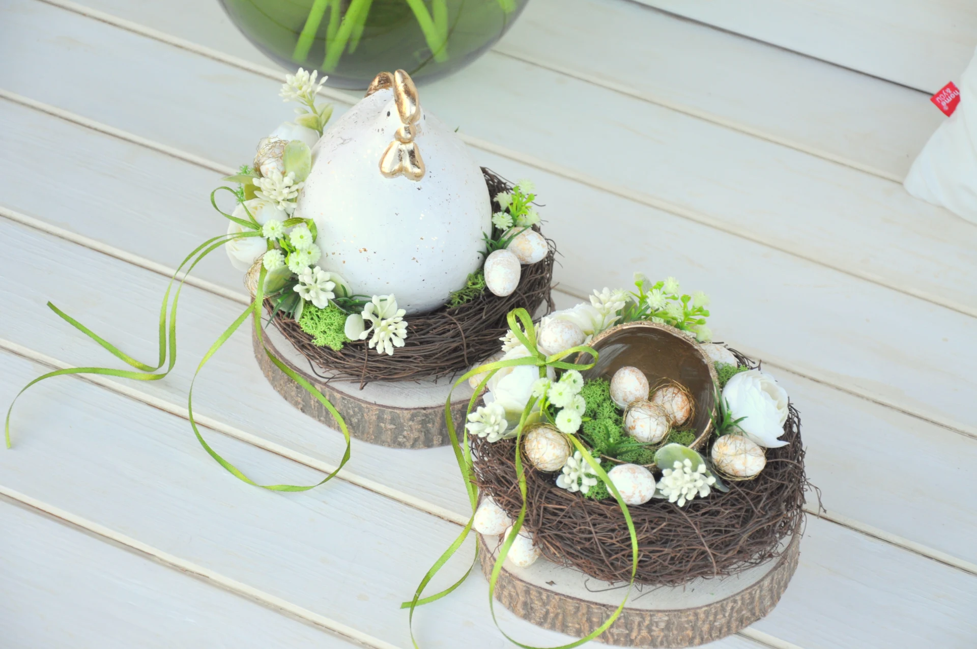 veľkonočná sada s vajíčkami a so sliepočkou 2
