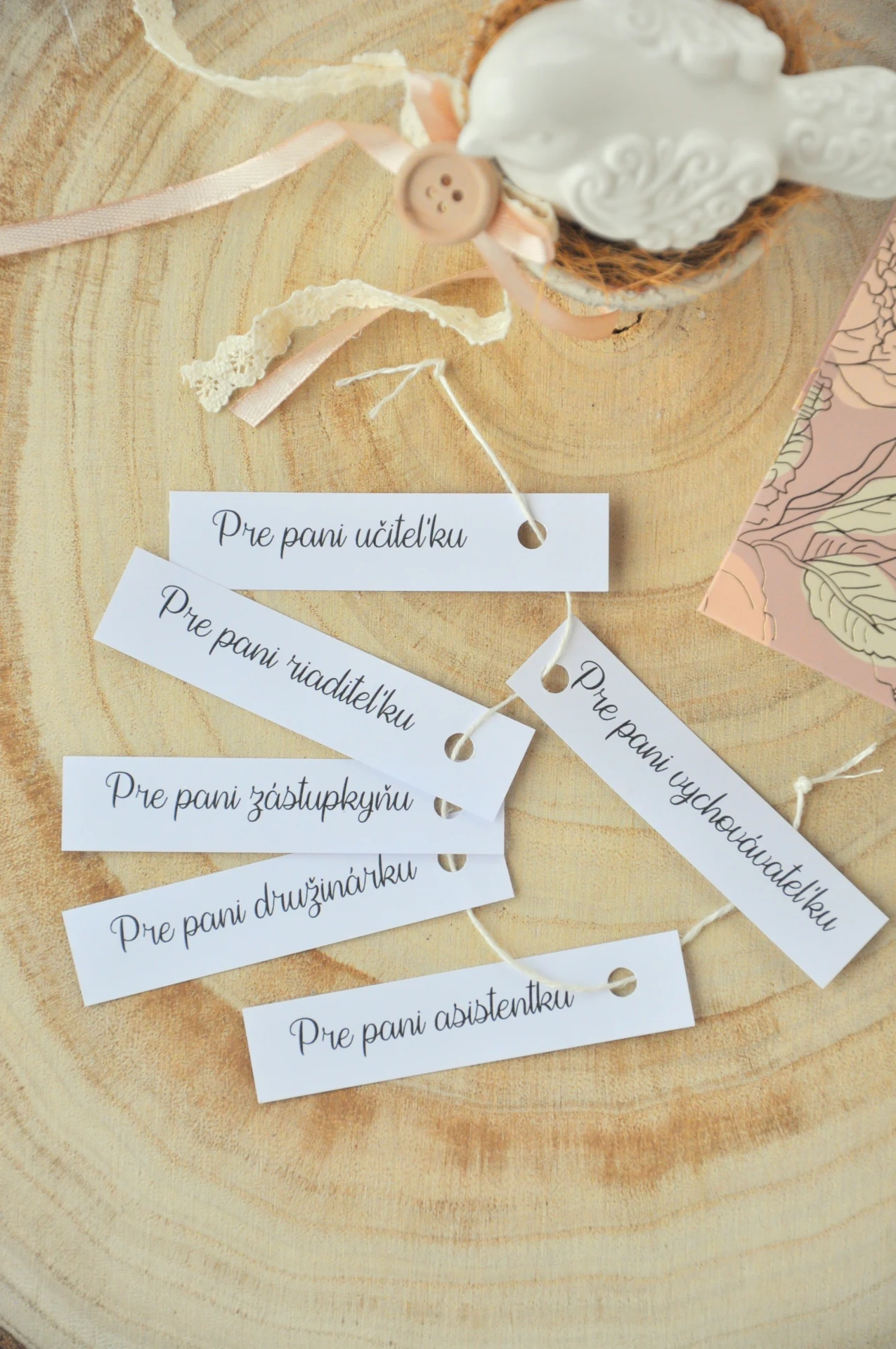 Minidekorácia s vtáčikom 3